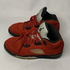 Jordan 5 Retro Raging Bull Red (2021) (GS) (Pre-Owned) Size 7Y